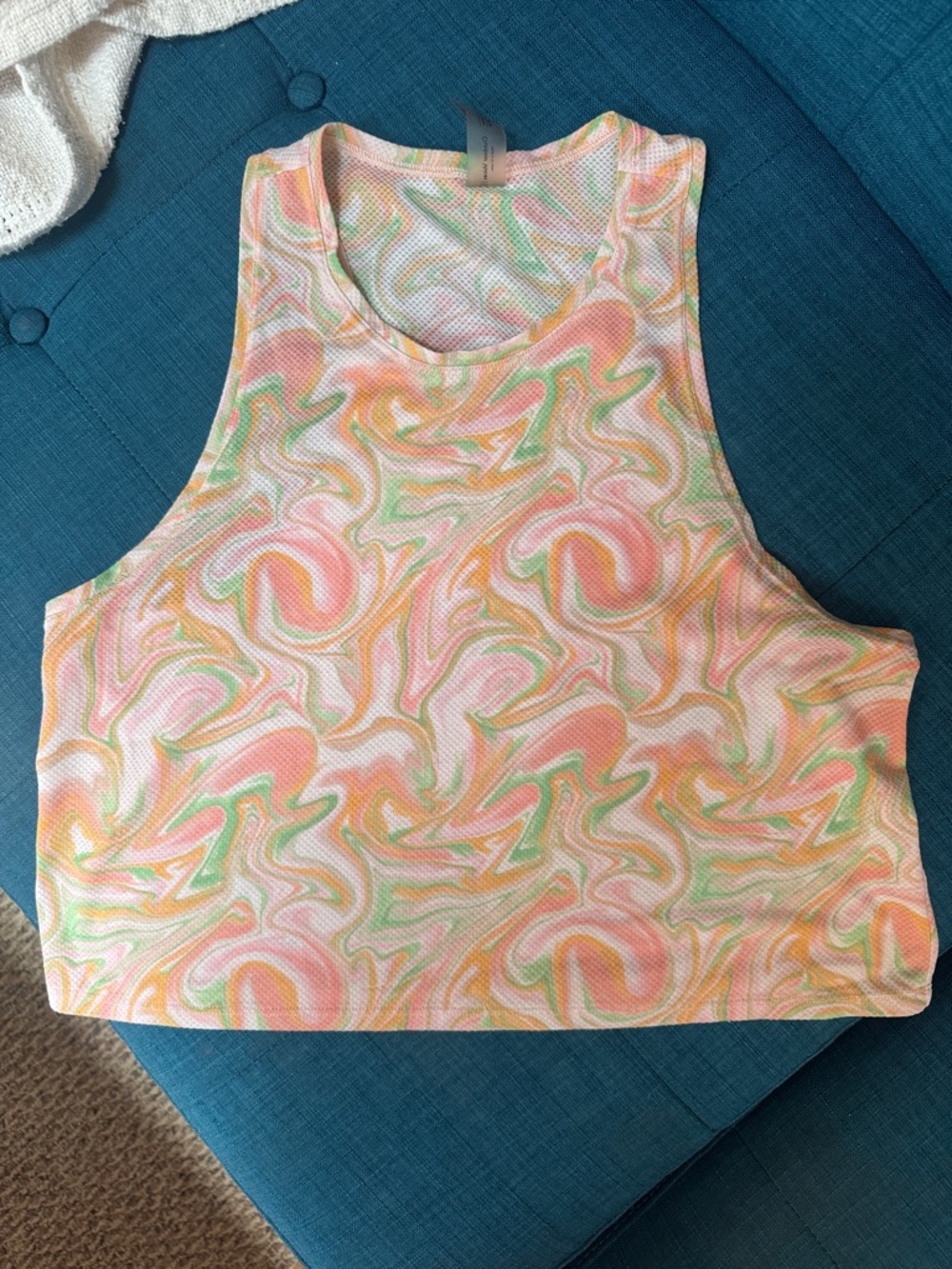NWOT Outdoor Voices Mesh Crop Tank
